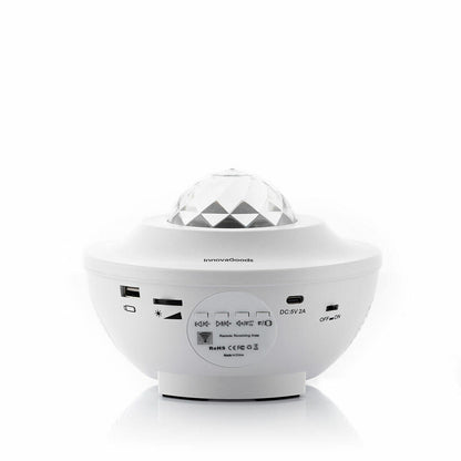 Proyector LED de Estrellas con Altavoz Sedlay - innovagizmo.com