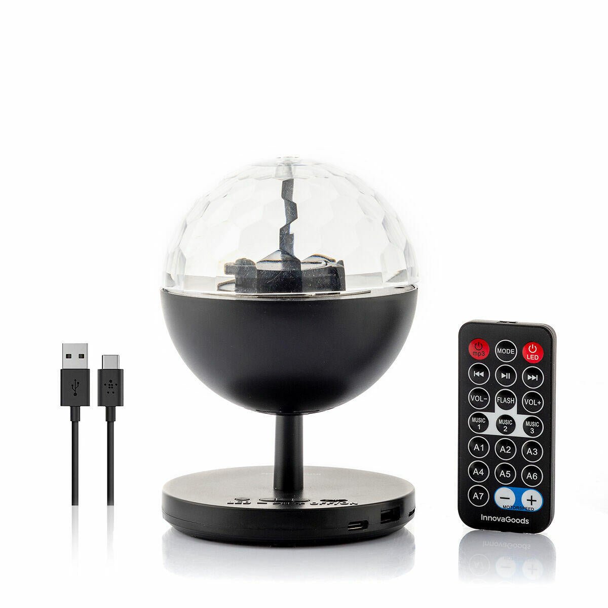 Proyector LED Recargable con Altavoz Istarlyt - innovagizmo.com