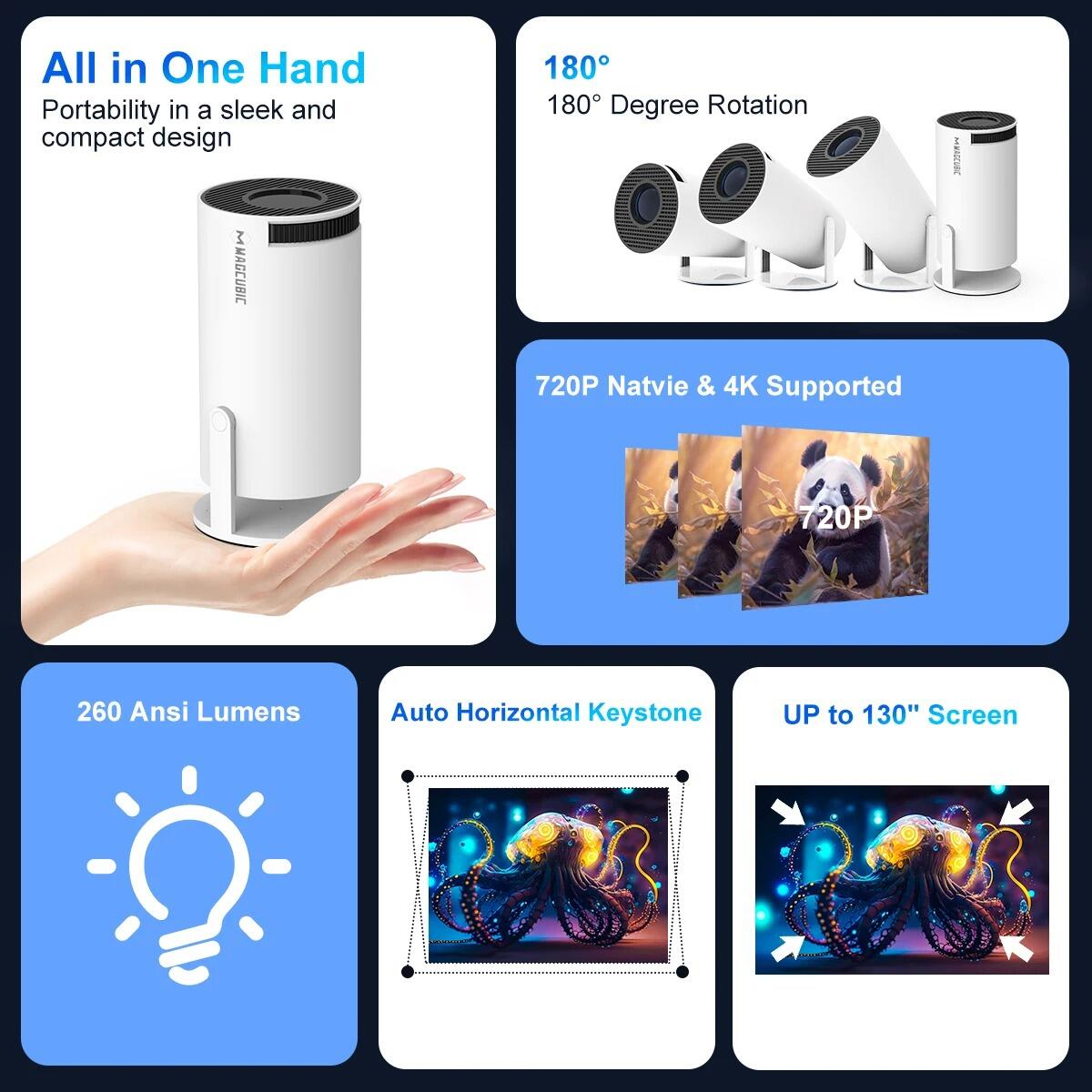 Proyector Portable 4K - innovagizmo.com