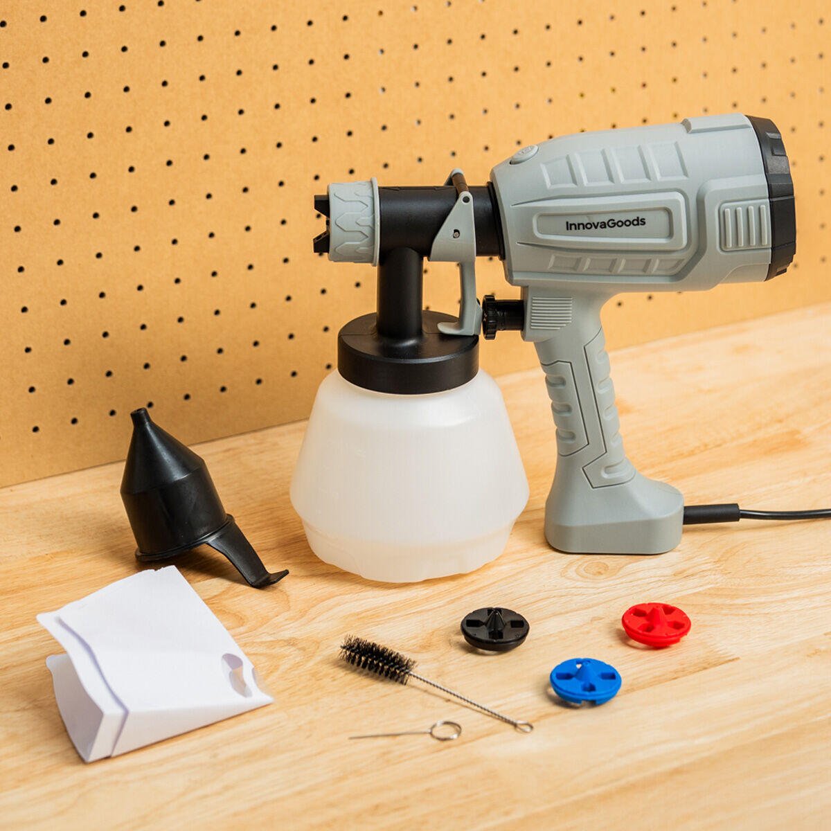 Pulverizador Eléctrico de Pintura 500W HVLP – Alta Precisión y Acabado Profesional - innovagizmo.com