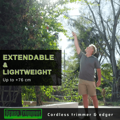 Recortadora de Césped sin Cables Grass Trimmer Portátil