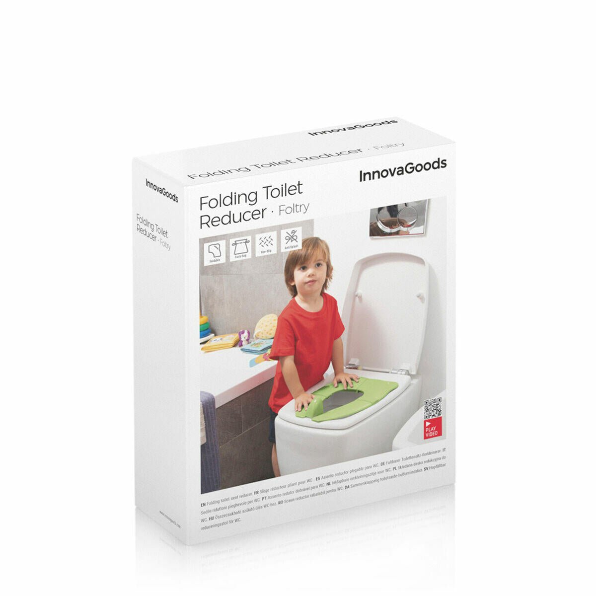Reductor de WC Plegable para Niños Foltry - innovagizmo.com