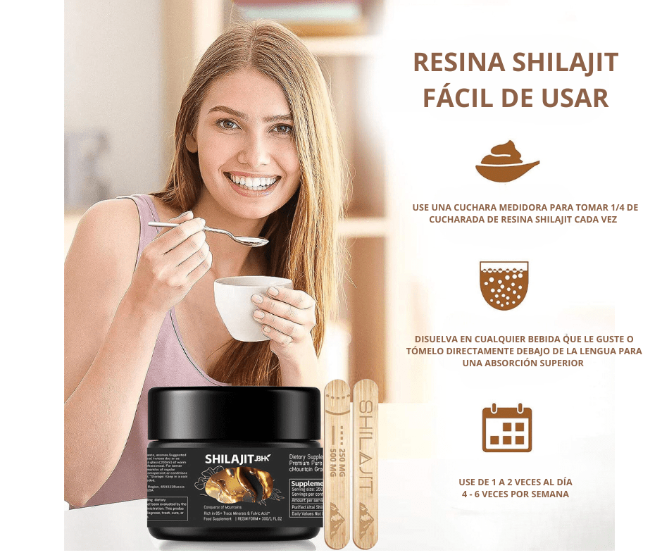 Resina de Shilajit del Himalaya: Energía Pura y Vitalidad Natural