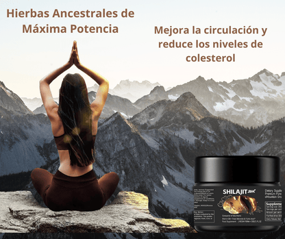 Resina de Shilajit del Himalaya: Energía Pura y Vitalidad Natural