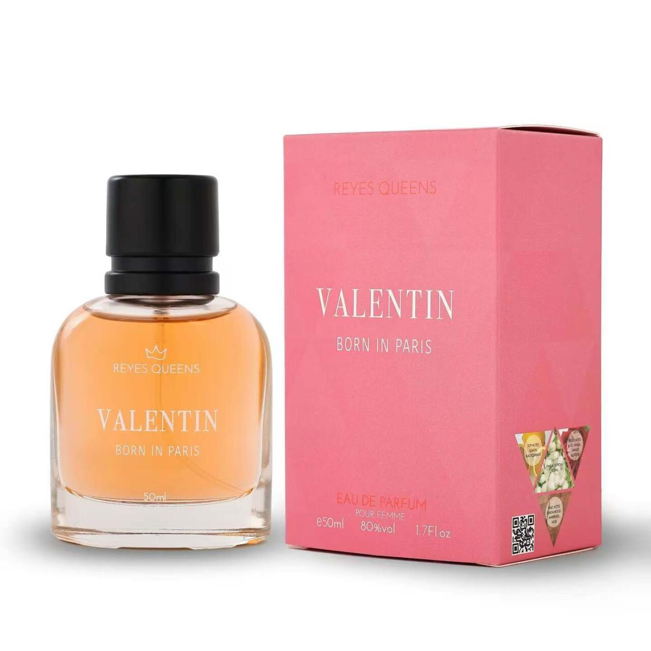 Reyes Queens Eau de Parfum Valentin Born in Paris pour Femme 50 ml - innovagizmo.com