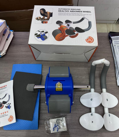 Rodillo de entrenamiento para abdominales con soporte para codos - innovagizmo.com