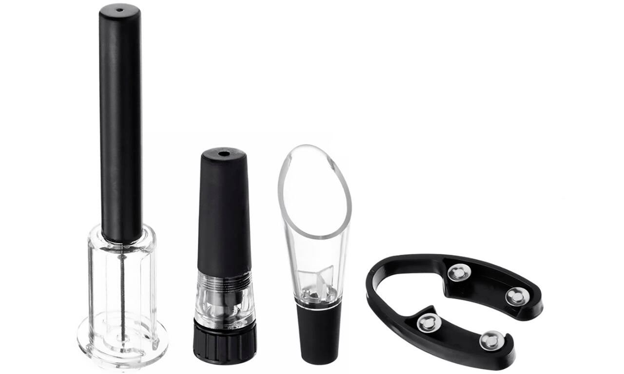 Sacacorchos De Aire A Presión Para Botellas De Vino - innovagizmo.com