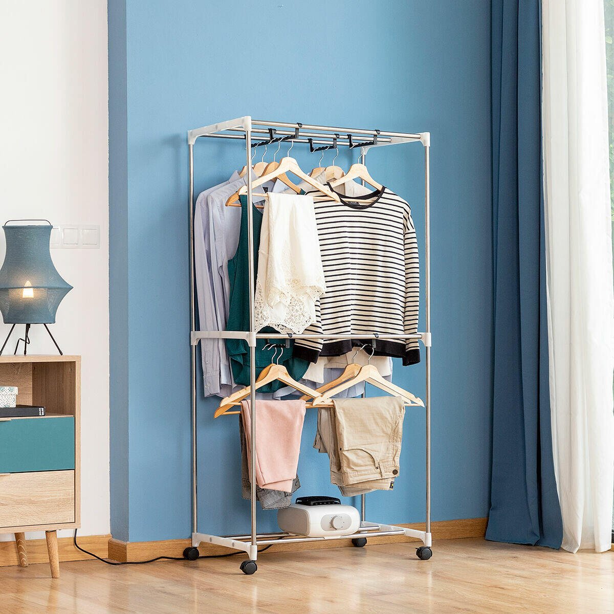 Secadora Eléctrica Portátil de 2 Alturas Dupledry 1200 W - innovagizmo.com