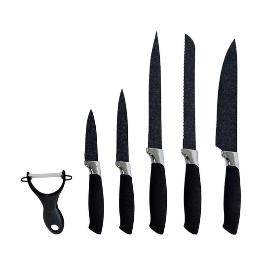 Set 6 Piezas de Cocina Negro WT - 131 - innovagizmo.com