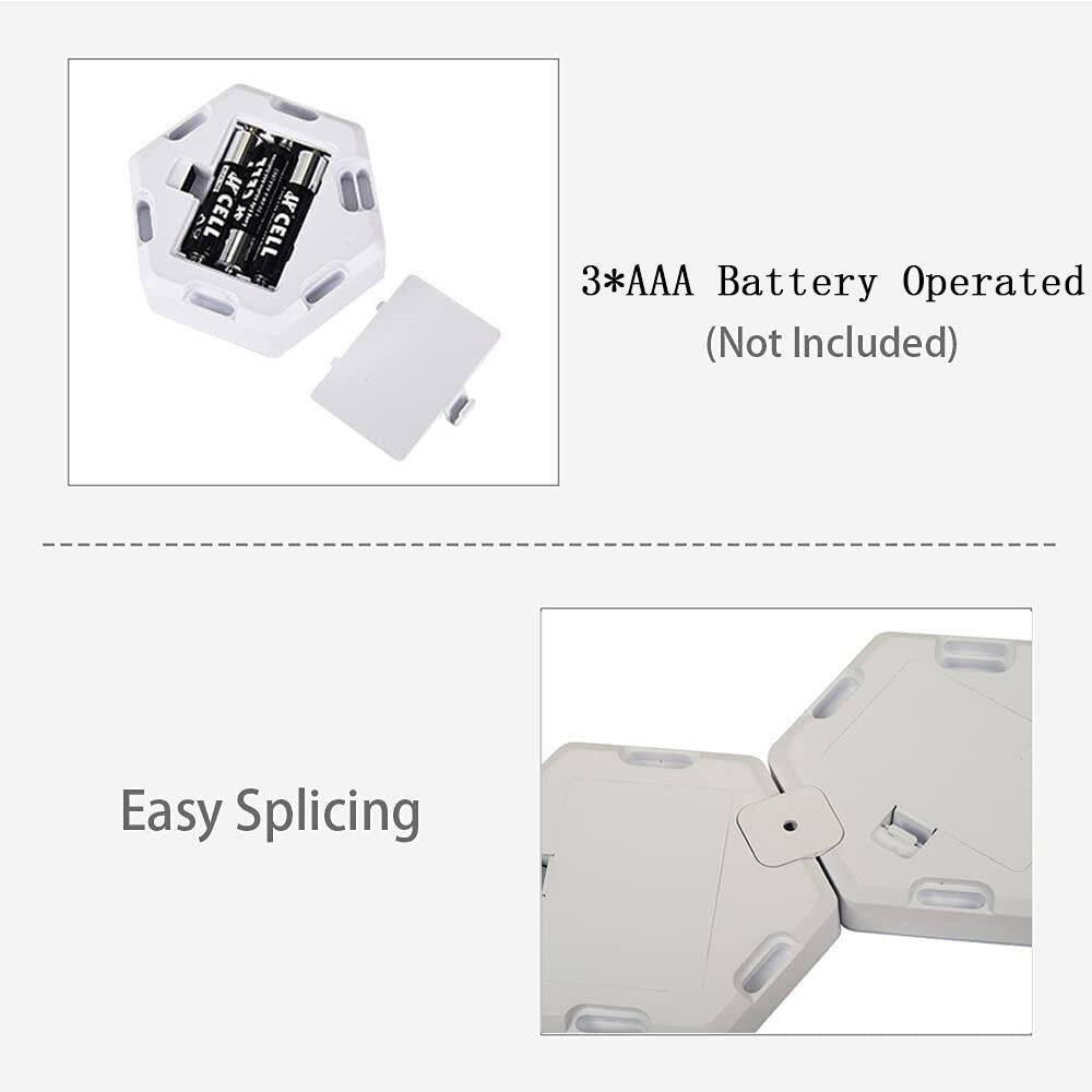 SET DE 3 LUCES DE LED COLORES CON MANDO - innovagizmo.com