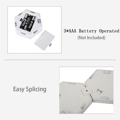 SET DE 3 LUCES DE LED COLORES CON MANDO - innovagizmo.com