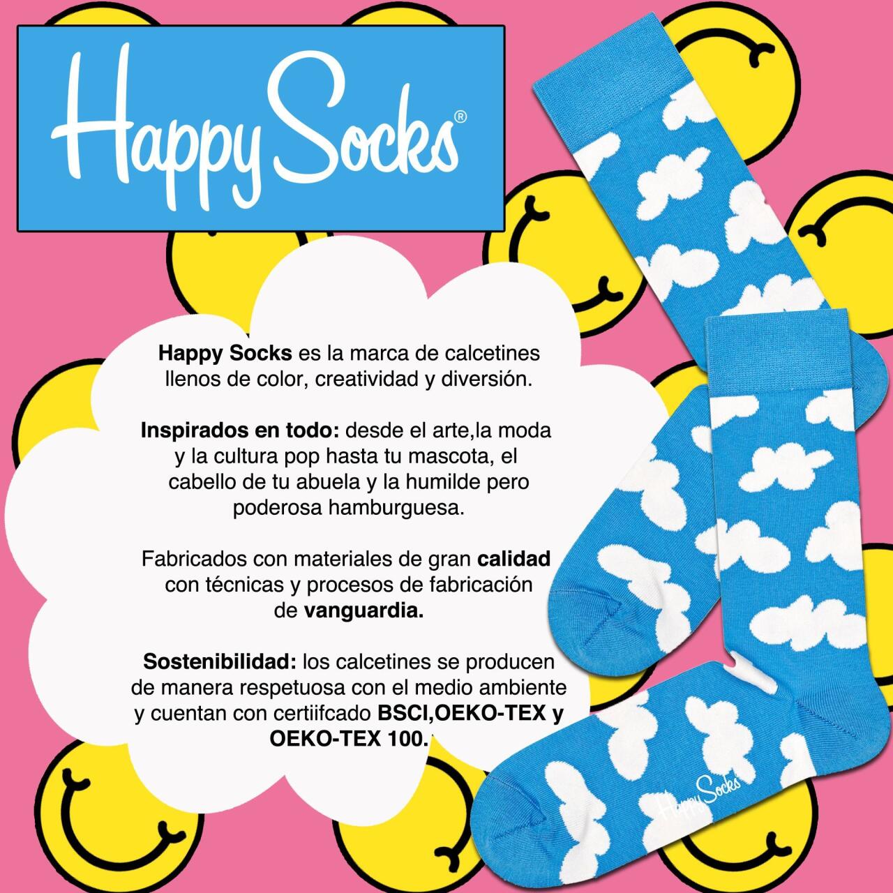Set de 4 Pares de Calcetines Surtidos Anti Slip Kids - Happy Socks - innovagizmo.com