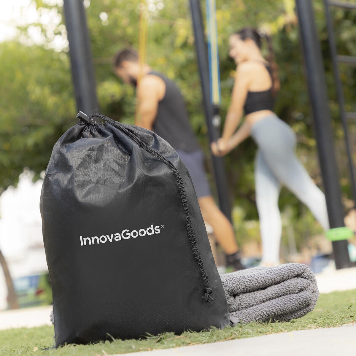 Set de Bandas de Resistencia con Accesorios y Guía de Ejercicios Rebainer InnovaGoods 5 Unidades - innovagizmo.com