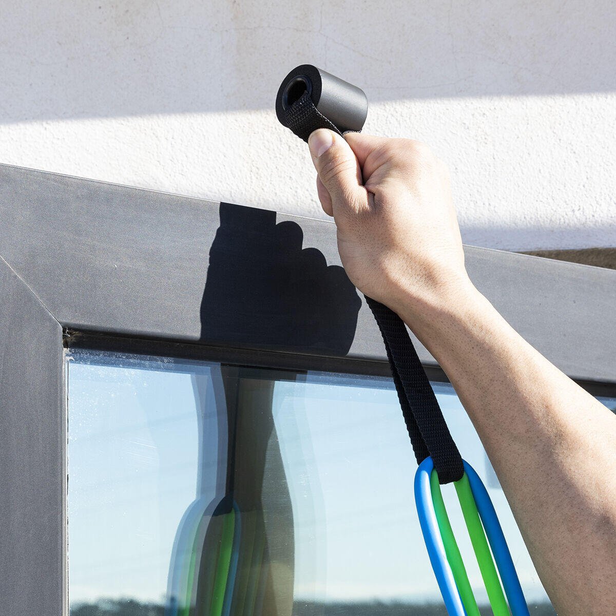 Set de Bandas de Resistencia con Accesorios y Guía de Ejercicios Tribainer InnovaGoods 3 Unidades - innovagizmo.com