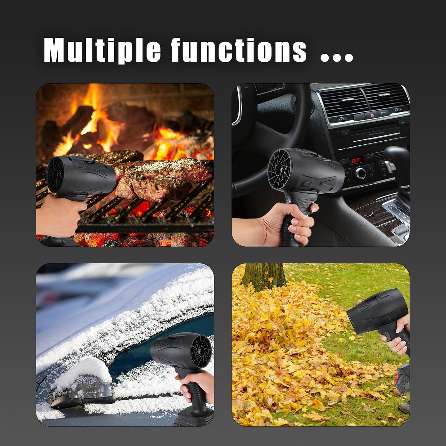 Soplador de aire potente + dos bateria - innovagizmo.com