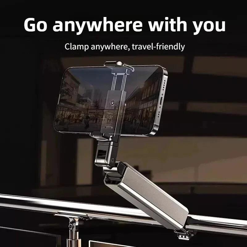 Soporte Móvil Plegable de Aluminio para Viajes y Uso Diario