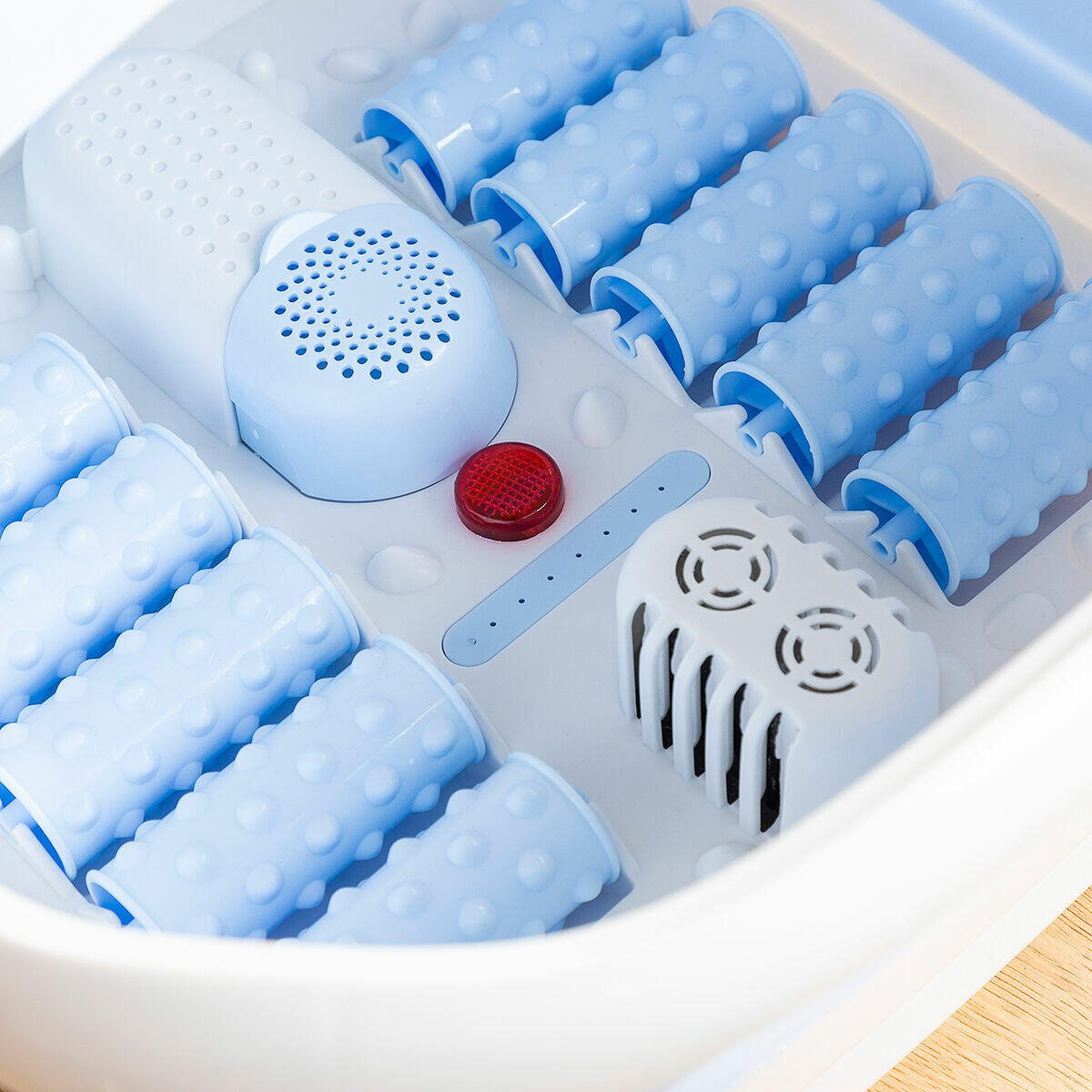 Spa para Pies Plegable con Rodillos e Hidromasaje Footopy InnovaGoods - innovagizmo.com