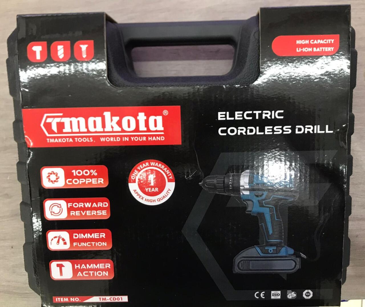 Taladro TMAKOTA Inalámbrico de 28V con Accesorios - innovagizmo.com