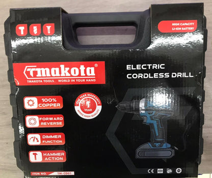 Taladro TMAKOTA Inalámbrico de 28V con Accesorios - innovagizmo.com
