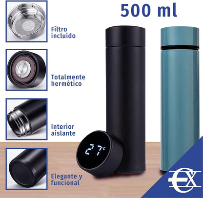 Termo Frío y Calor con Lector de Temperatura - innovagizmo.com