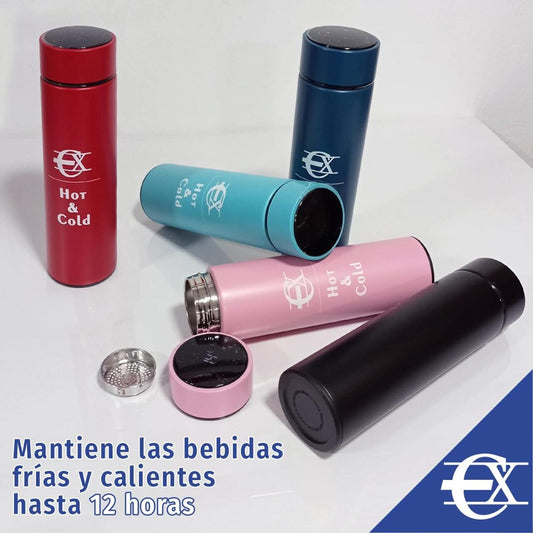Termo Frío y Calor con Lector de Temperatura - innovagizmo.com