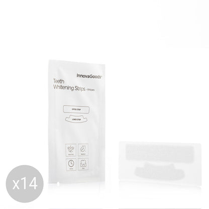 Tiras Blanqueadoras Dentales Wripes InnovaGoods - innovagizmo.com