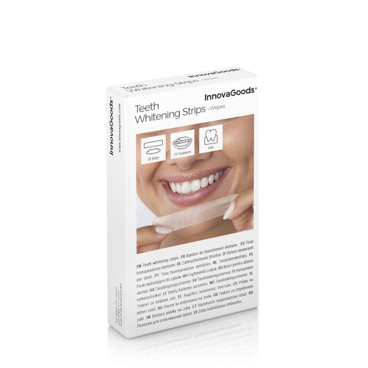 Tiras Blanqueadoras Dentales Wripes InnovaGoods - innovagizmo.com