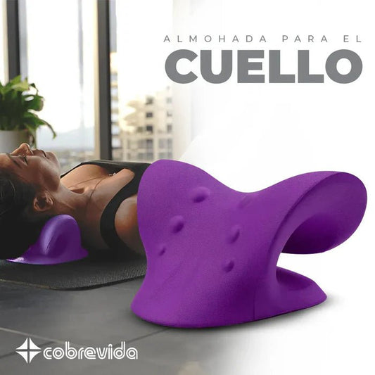 Tracción Cervical para relajar el Cuello Reduce tensión en cuello y hombros - innovagizmo.com