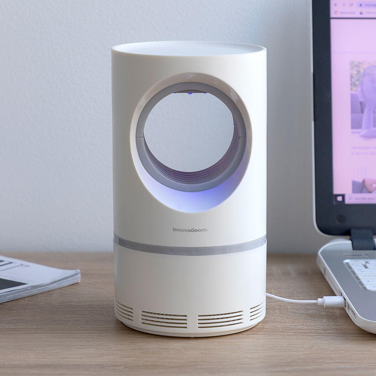 Trampa Antimosquitos Succión Silenciosa - innovagizmo.com