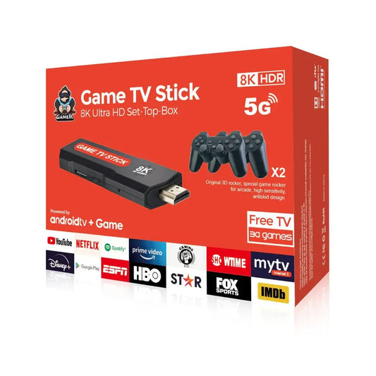 TV Stick para Juegos 8K (con 2 mandos) - innovagizmo.com