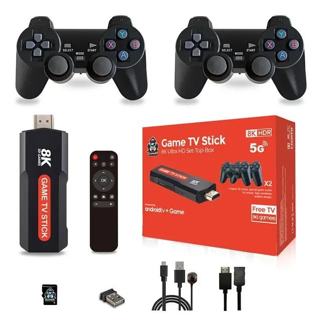 TV Stick para Juegos 8K (con 2 mandos) - innovagizmo.com