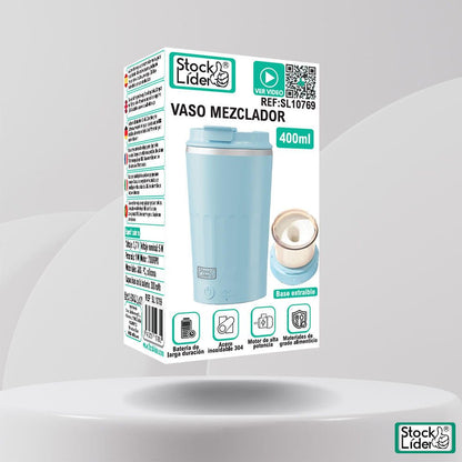 Vaso Mezclador Automático 400 ml | Bebidas listas en segundos - innovagizmo.com