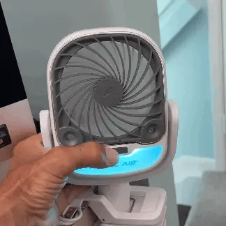 VENTILADOR DE AIRE FRIO HUMIDIFICADOR CON PINZA - innovagizmo.com