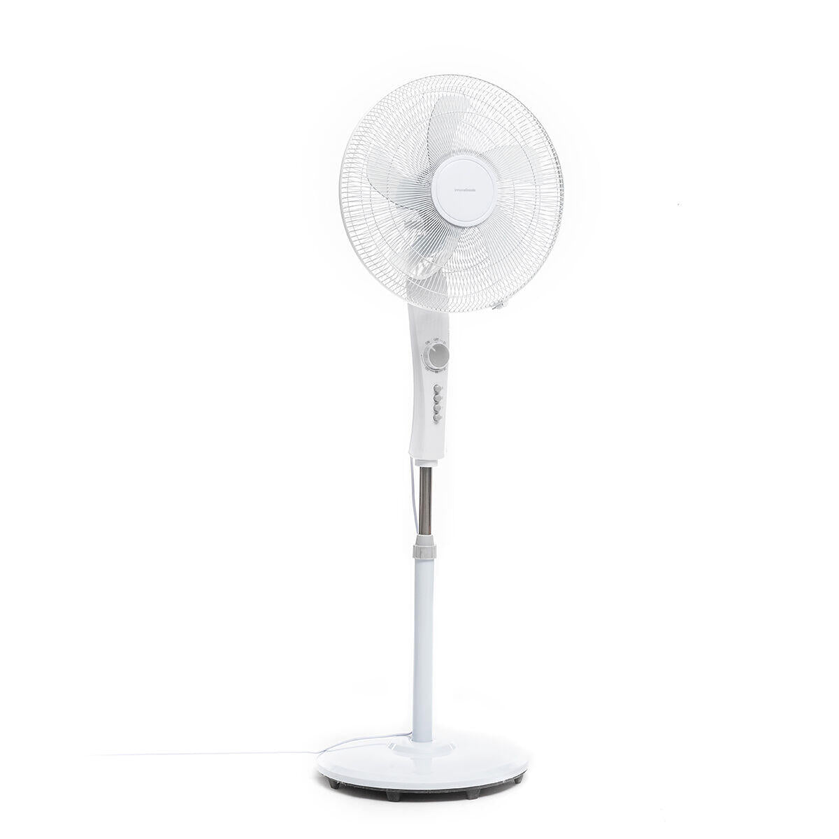 Ventilador de Pie Silencioso 45W con Temporizador Freshinn Blanco - innovagizmo.com