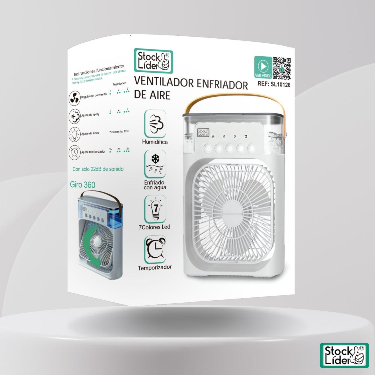 Ventilador enfriador de aire - innovagizmo.com