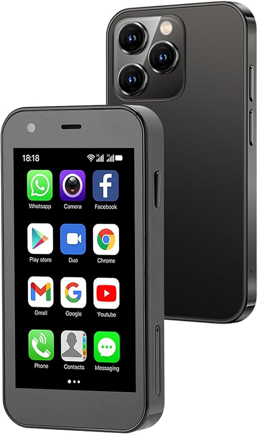 XS15 Mini Smartphone 3G 📱 Ultraligero, Doble SIM, Android y Portátil | Tu Segundo Móvil Ideal - innovagizmo.com