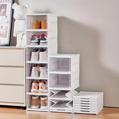 ZAPATERO PLEGABLE CON PUERTAS 6 ALTURAS - innovagizmo.com